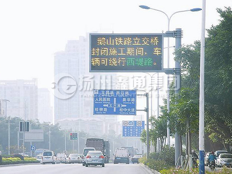 YDP-014，誘導(dǎo)屏桿，信息發(fā)布屏立桿