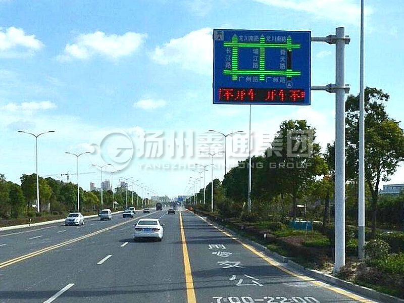 YDP-020，誘導(dǎo)屏桿，流量情報(bào)板立桿